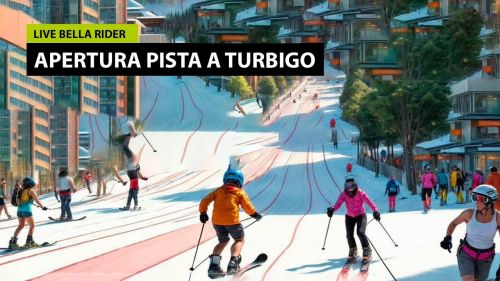 Venerdì sera a Turbigo si scia con "Bella Rider", con Dario Puppo e Mauro Bernardi