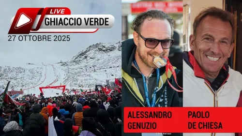 Post opening... torna Ghiaccio Verde! Alle 18.30 in diretta con Paolo De Chiesa per tutte le analisi