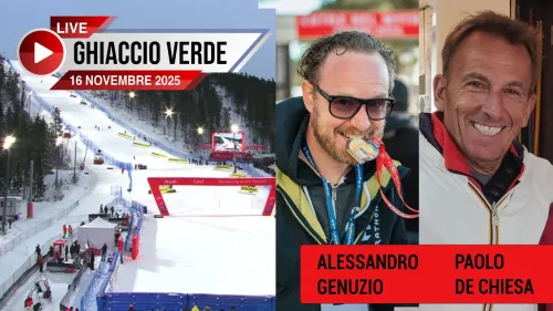 Ghiaccio Verde... domenicale: alle 19.00 in diretta con Paolo De Chiesa per il focus sugli slalom di Levi