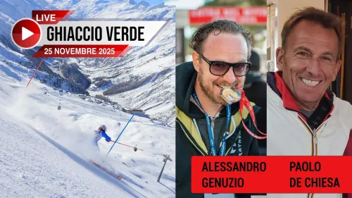 Ghiaccio Verde si sposta al martedì: tra Gurgl e Copper Mountain, ci ritroviamo con Paolo De Chiesa