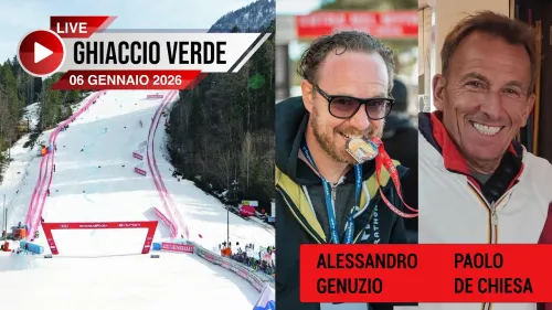 Alla vigilia di Campiglio, apriamo il nuovo anno con Paolo De Chiesa: Ghiaccio Verde alle 18.30!