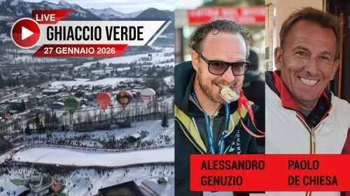 Nel cuore del gigante di Schladming ecco... Ghiaccio Verde: alle 18.30 in diretta con Paolo De Chiesa!