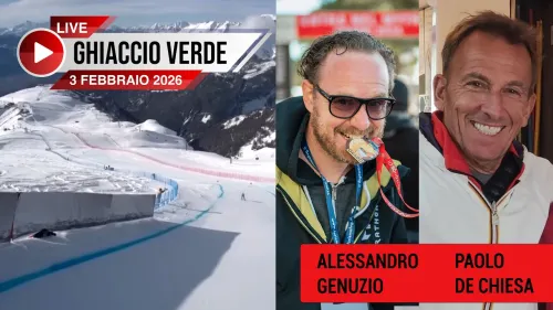 Ghiaccio Verde in versione... pre olimpica: alle 19.00 con Paolo De Chiesa tra le ultime gare di CdM e i Giochi