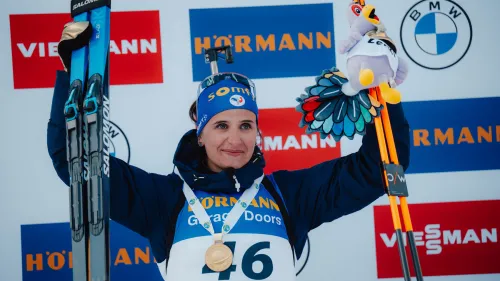Biathlon: Julia Simon vince la Mass Start di Kontiolahti, decima Vittozzi e undicesima Trabucchi