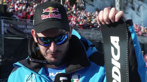 Dominik Paris dopo Crans Montana: 'Podio che d&agrave; fiducia per le Olimpiadi, i giovani mi stimolano a fare meglio'