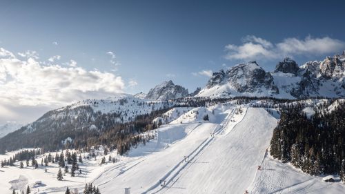 Dolomiti Superski: Da oggi apertura del Passo Monte Croce, dal 26 Novembre prime piste aperte in quattro aree