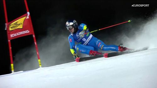 Alex Vinatzer bene nella prima manche nel gigante di Schladming, &egrave; quinto!