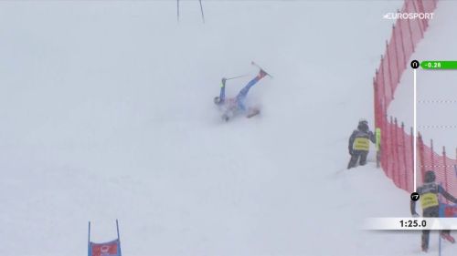 Vinatzer non arriva alla sesta porta: la caduta dell'azzurro nella 2&ordf; manche del gigante di Adelboden