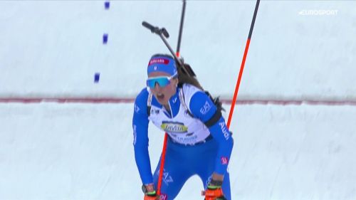 Lisa vittozzi stellare, torna sul podio in coppa del mondo: rivivi il 2° posto nella sprint in 130