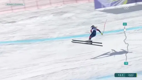 Lindsey Vonn   Le immagini della caduta a Cortina 1