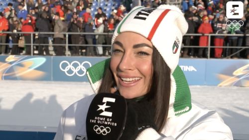 Dorothea wierer dopo l'argento nella staffetta mista: 