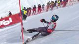 Kristoffersen è una furia: 