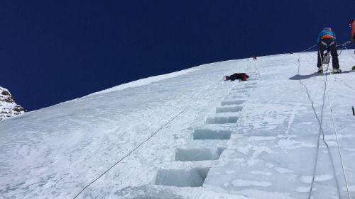 Naso del Lyskamm e preparativi