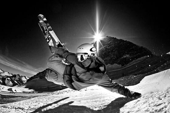 Christoph Schoech/Red Bull Illume Category: Close-Up - Freeskiing Back Country Freestyle - Hintertux, Austria Athlete: Daniel Schiessl