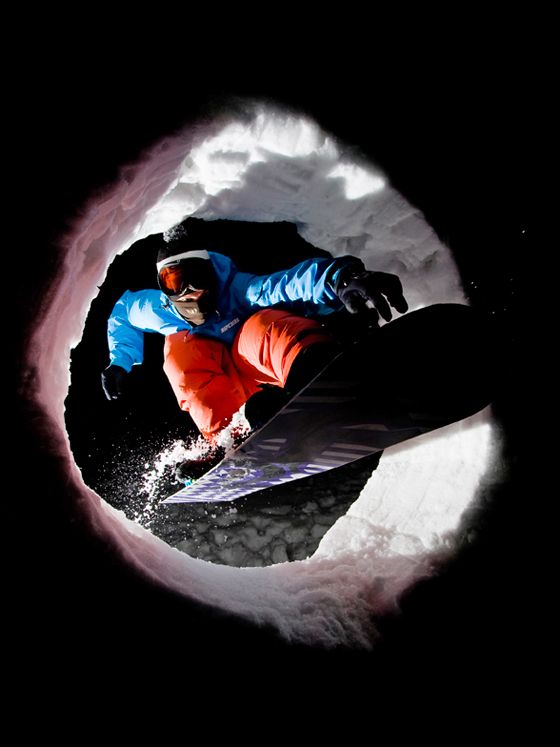Silvano Zeiter/Red Bull Illume Category: New Creativity - Snowboard Big Mountain/Freeride - Simplon, Wallis, Switzerland Athlete: Martin Seiler