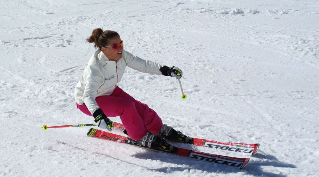 Cristina Ducoli al test di Stockli Laser GS (2014)