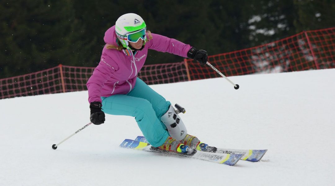 Valentina Pepino al test di Dynastar Omeglass Pro R20 Racing (2015)