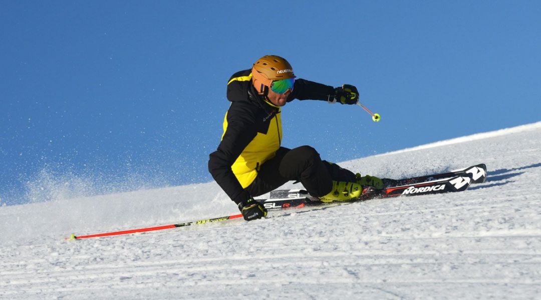 Alex Favaro al test di Nordica Dobermann SLR (2018)