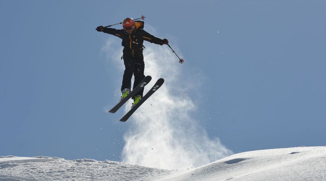 Mattia Tosello al test di Scott The ski (2017)