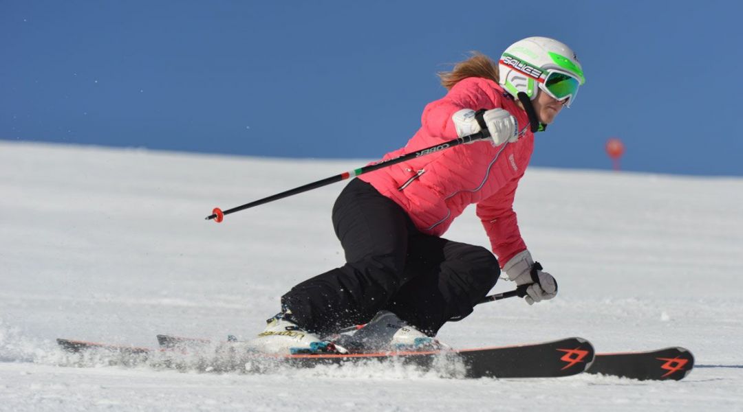 Valentina Pepino al test di Volkl Racetiger Speedwall GS UVO (2017)