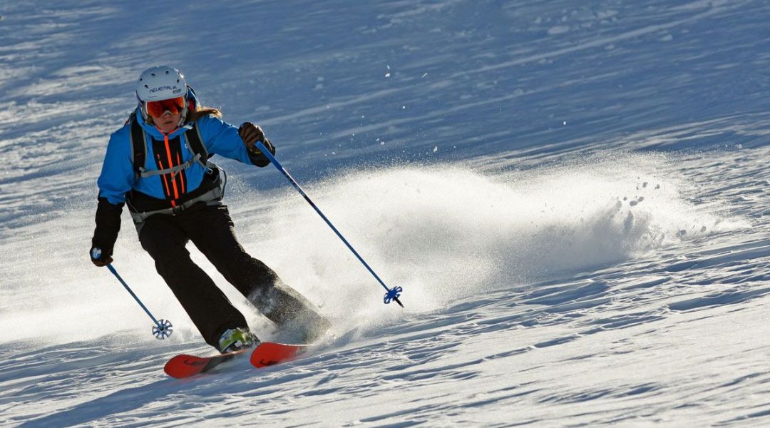 Lena Attorresi al test di Elan Ripstick 96 (2018)