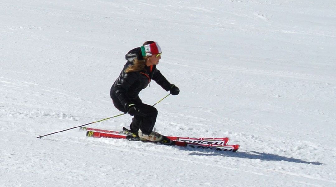 Francesca Rudisi al test di Stockli Laser GS (2014)