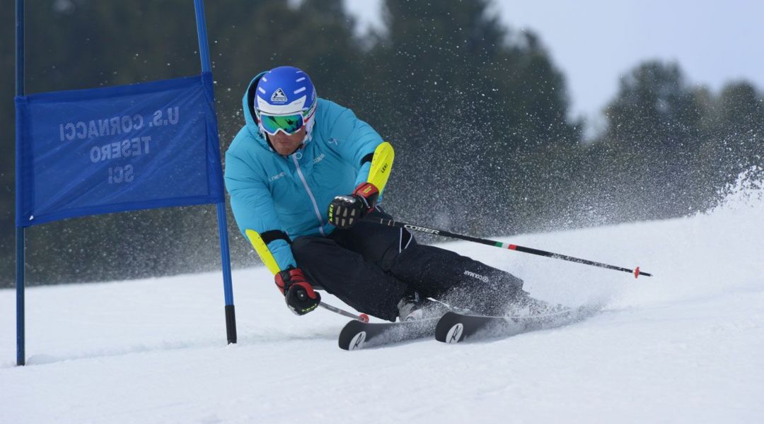 Stefano Belingheri al test di Rossignol Hero Master R20 WC (R18) (2015)