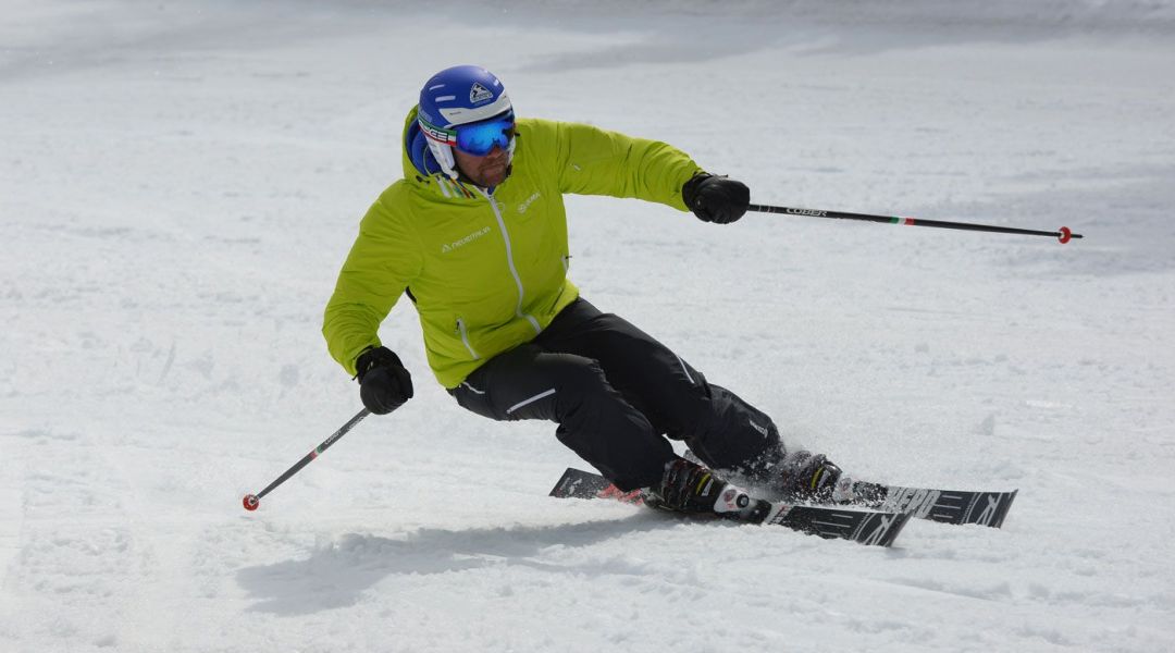 Andrea Marinetti al test di Rossignol Hero Master R20 WC (R18) (2015)