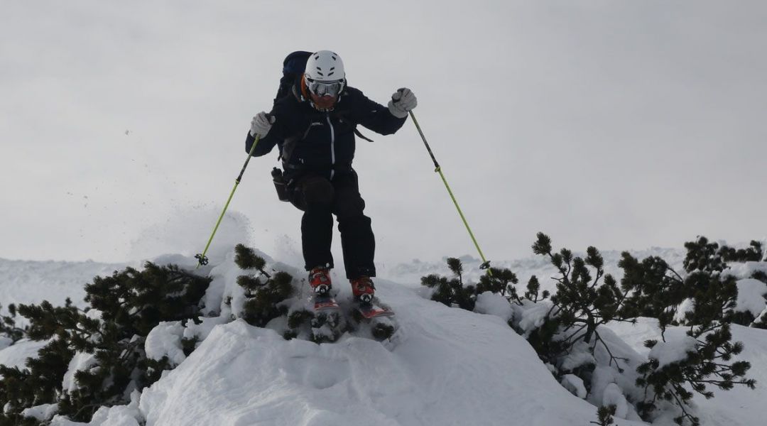 Marco Suppa al test di Salomon Q-105 (2016)