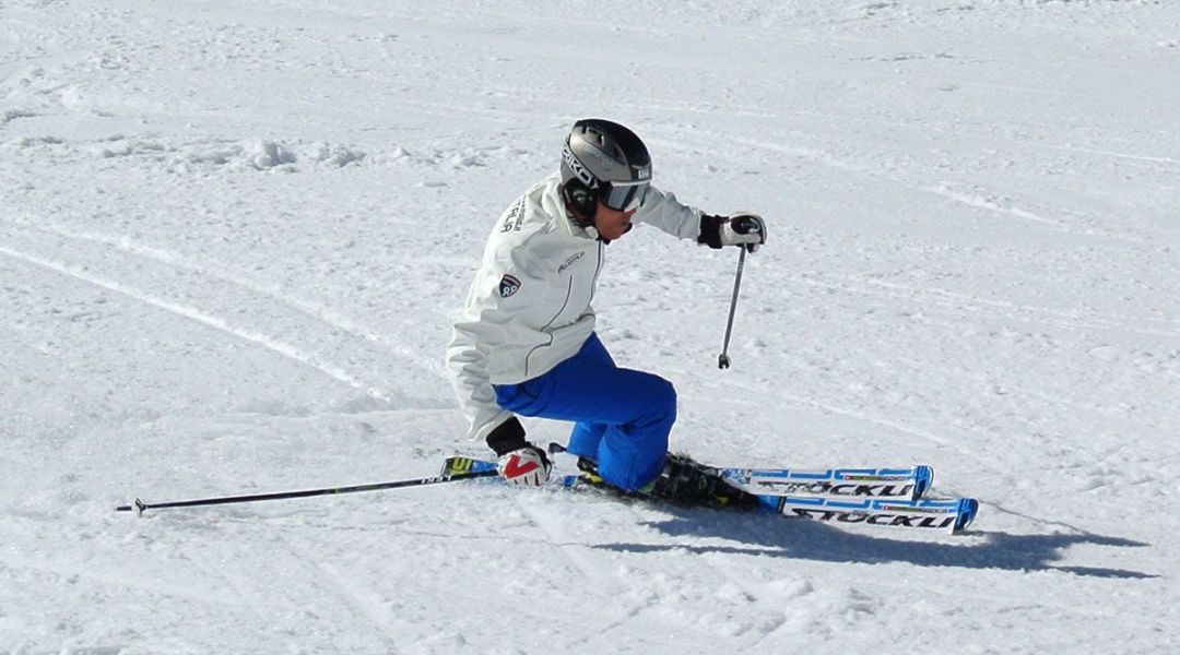 Stefano Belingheri al test di Stockli Laser SL (2014)