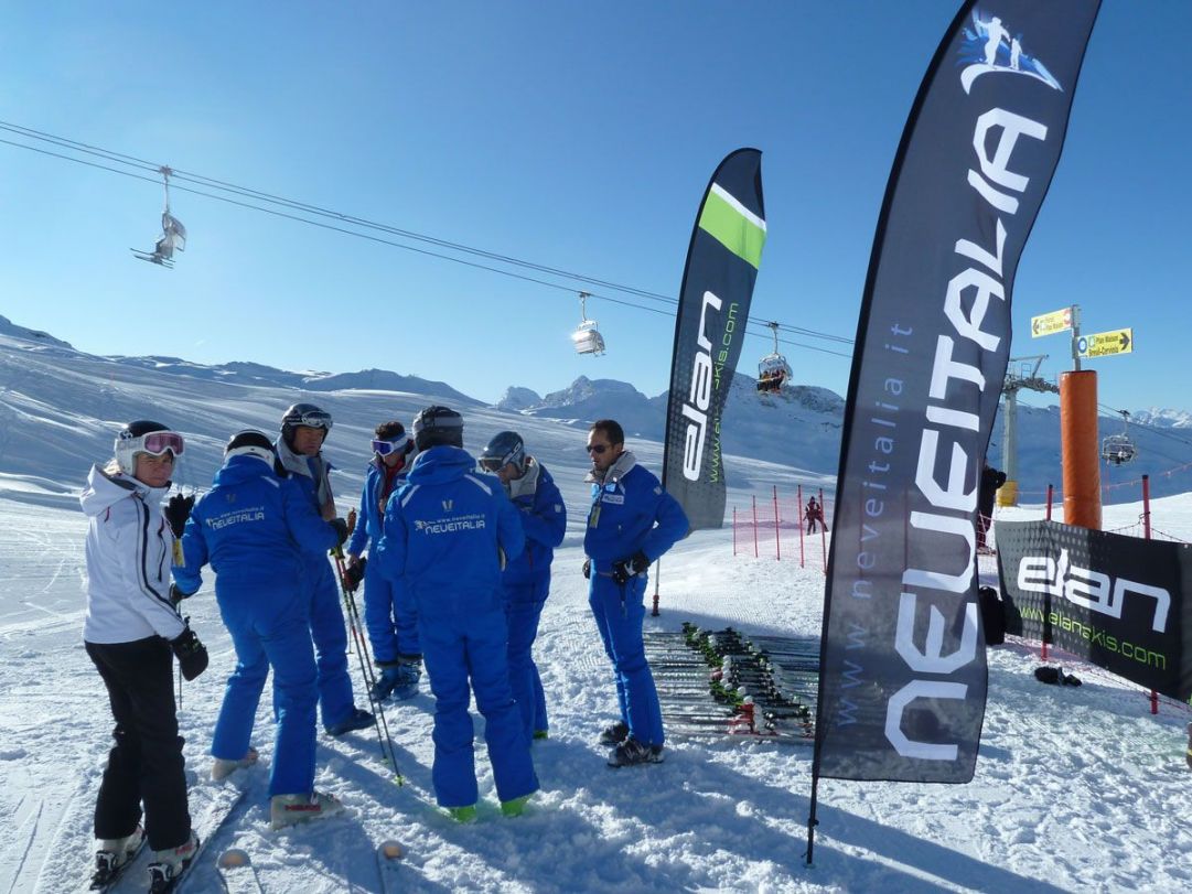 Ski test Elan campo base