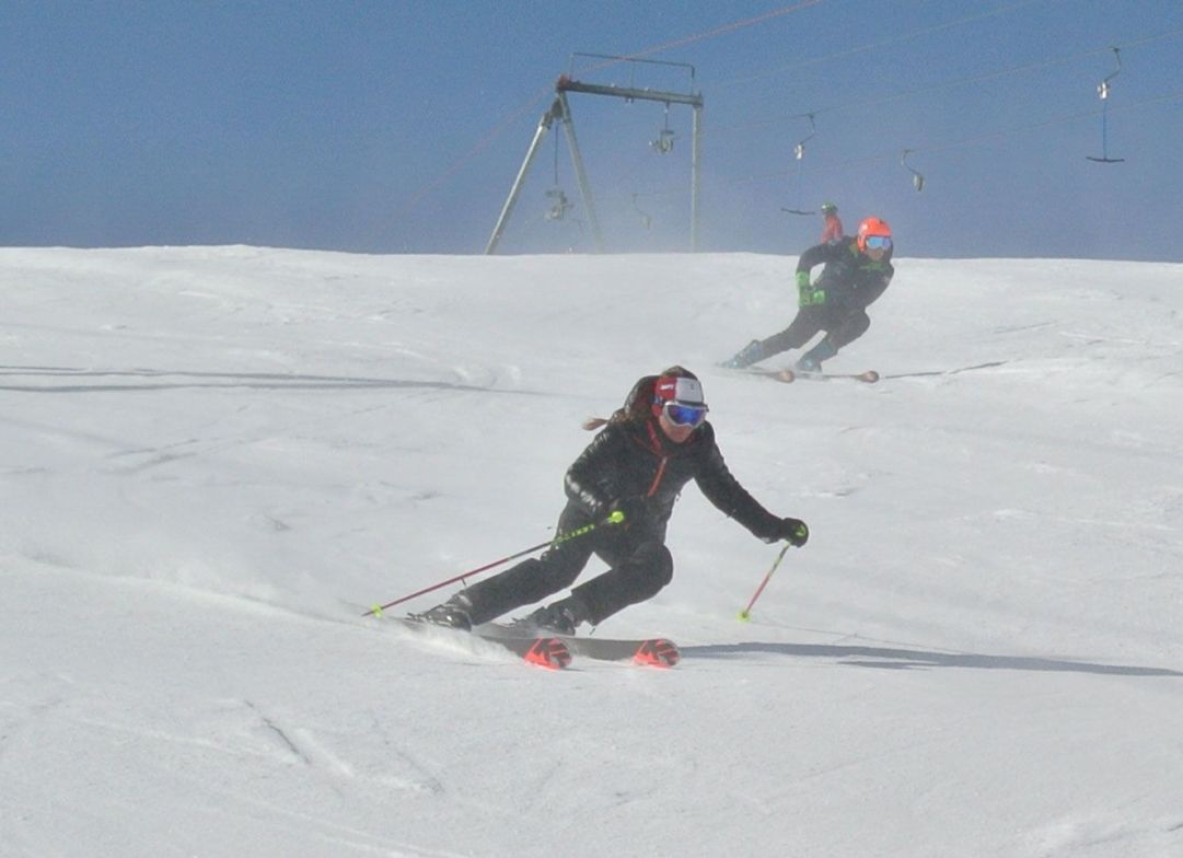 Cervinia, ghiacciaio del Plateau Rosà