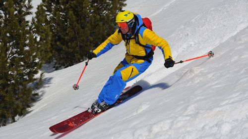 Federico Secchi al test di Salomon QST 106 (2019)