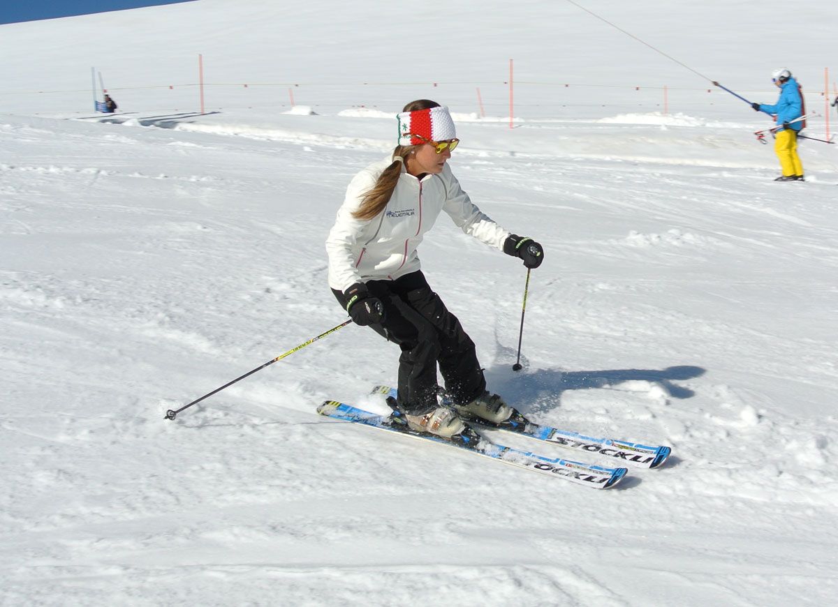 Cervinia ghiacciaio del Plateau Rosà, luglio 2013