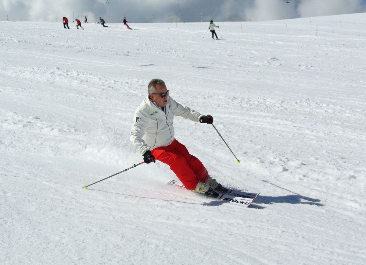 Cervinia ghiacciaio del Plateau Rosà, luglio 2013