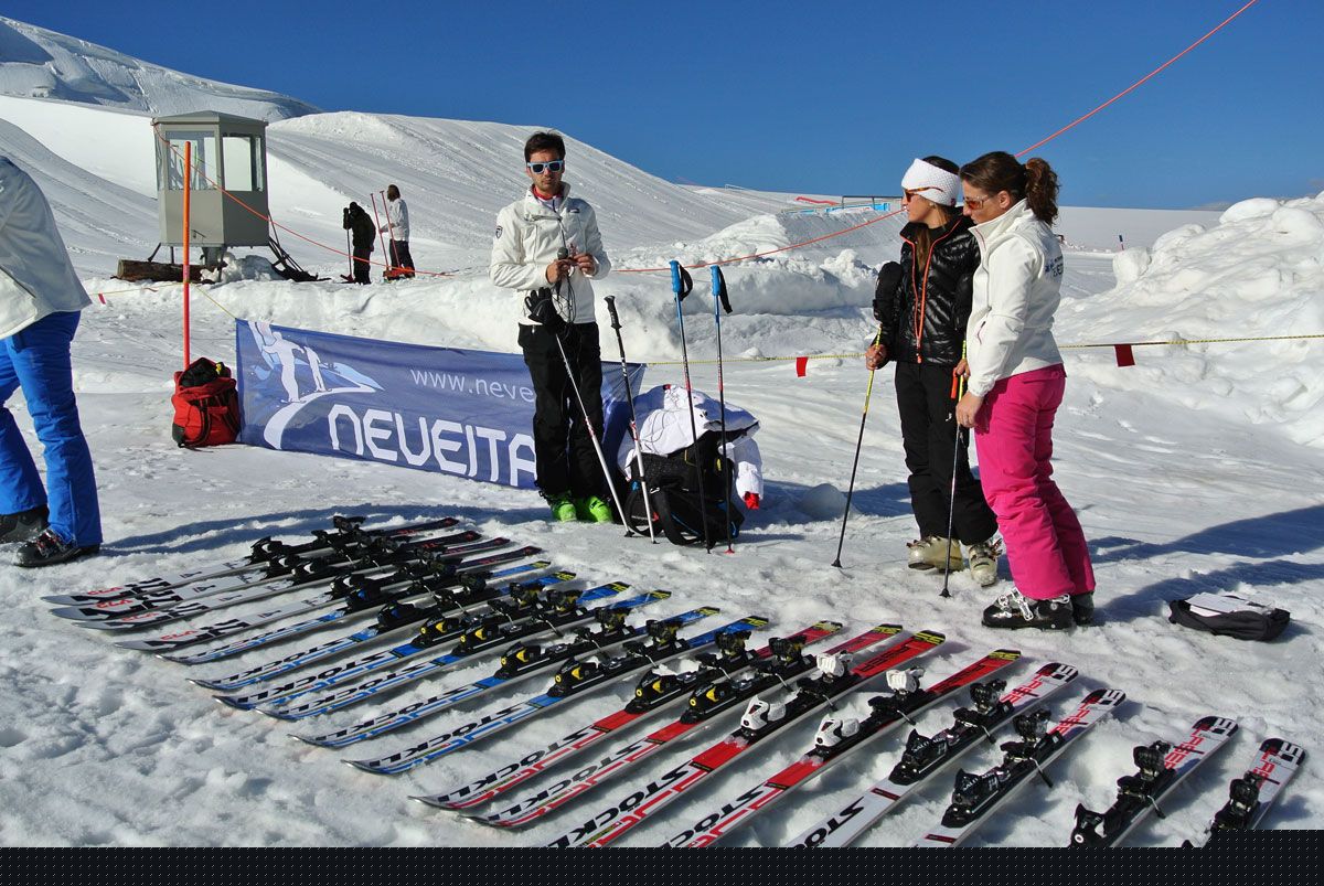 Cervinia ghiacciaio del Plateau Rosà, luglio 2013