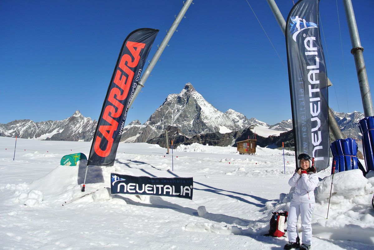 Cervinia, Ski Test Neveitalia luglio 2012