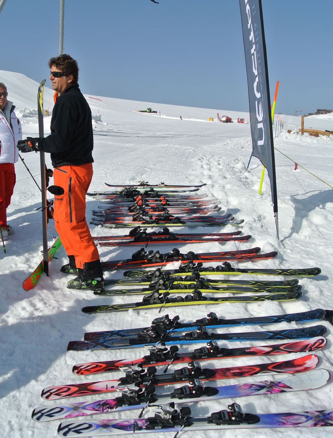 Alessandro Costa presenta la collezione K2 2013-2014
Cervinia, ghiacciaio del Plateau Rosà