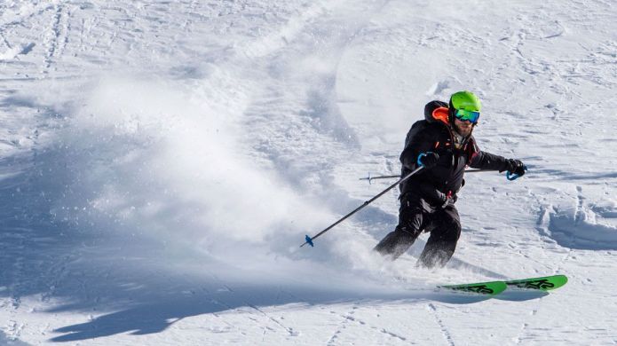 Alex Penengo al test di K2 Pinnacle 95 (2018)