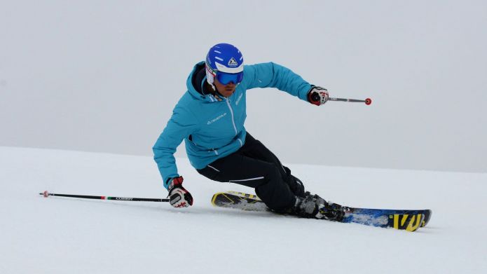Stefano Belingheri al test di Salomon X-Race SL 165 (2015)