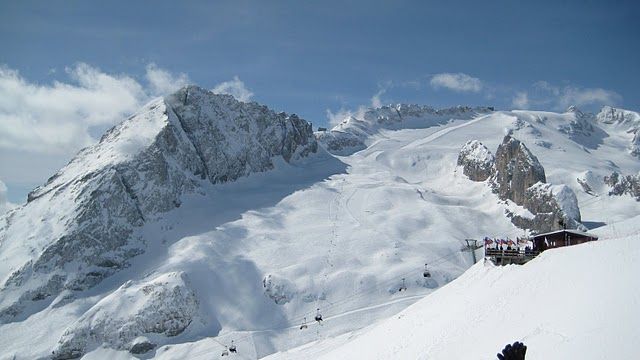 Panoramica sulla parte alta vista dal Padon