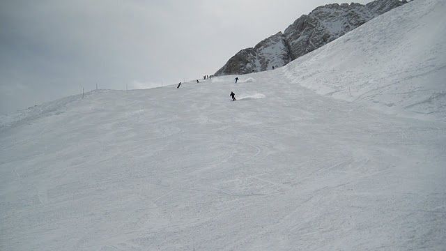 Canalone prima del Fedaia