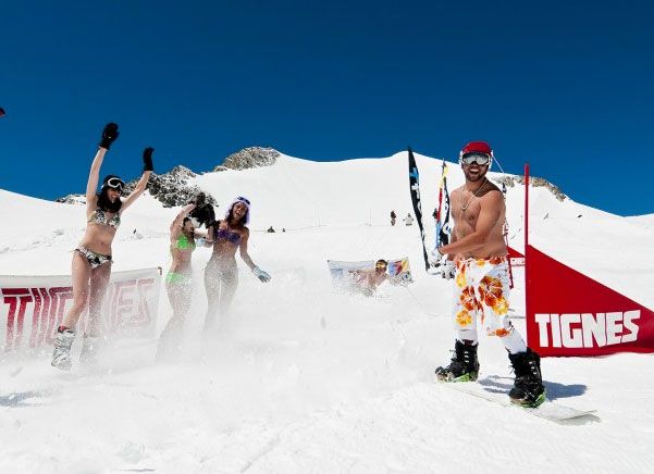 Tignes sci estivo