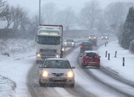 neve traffico