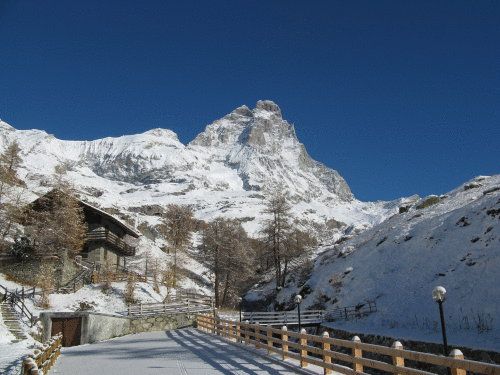 Hosquet Lodge - Valle d'Aosta - vista innevata