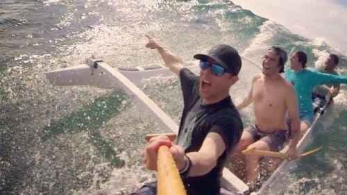 Durante il ritiro GoPro alle Hawaii