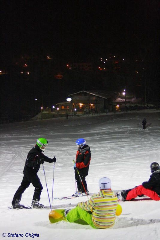 Inaugurazione pista illuminata