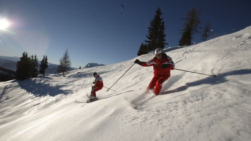 schifahren tiefschnee