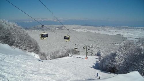 piste di Camigliatello e lago Cecita