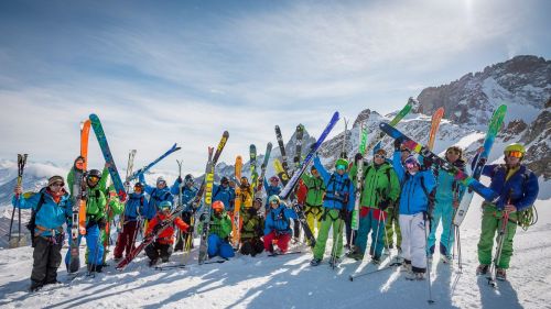 Partenza del gruppo GORE-TEX Experience Tour